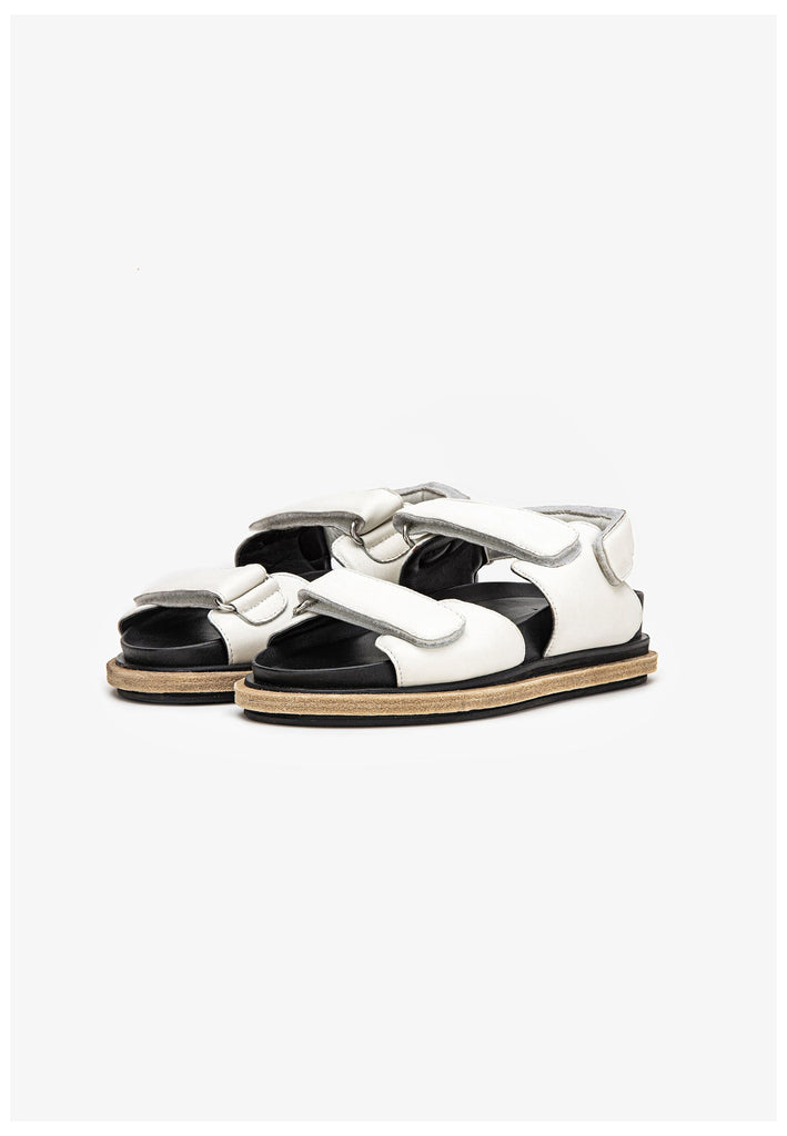 Inuovo Sandalen Glattleder Weiß