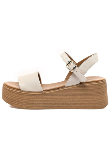 Sandalen Inuovo Sandalen Leder Crema
