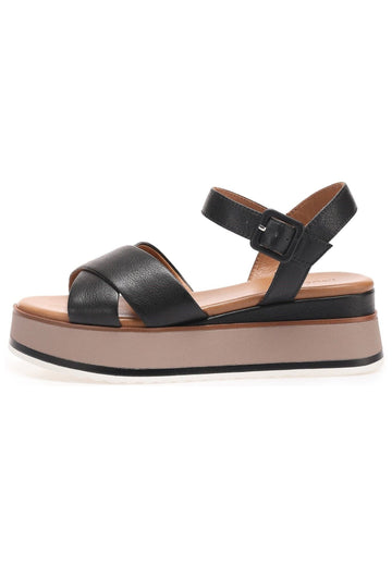 Sandalen Inuovo Sandalen Leder Schwarz