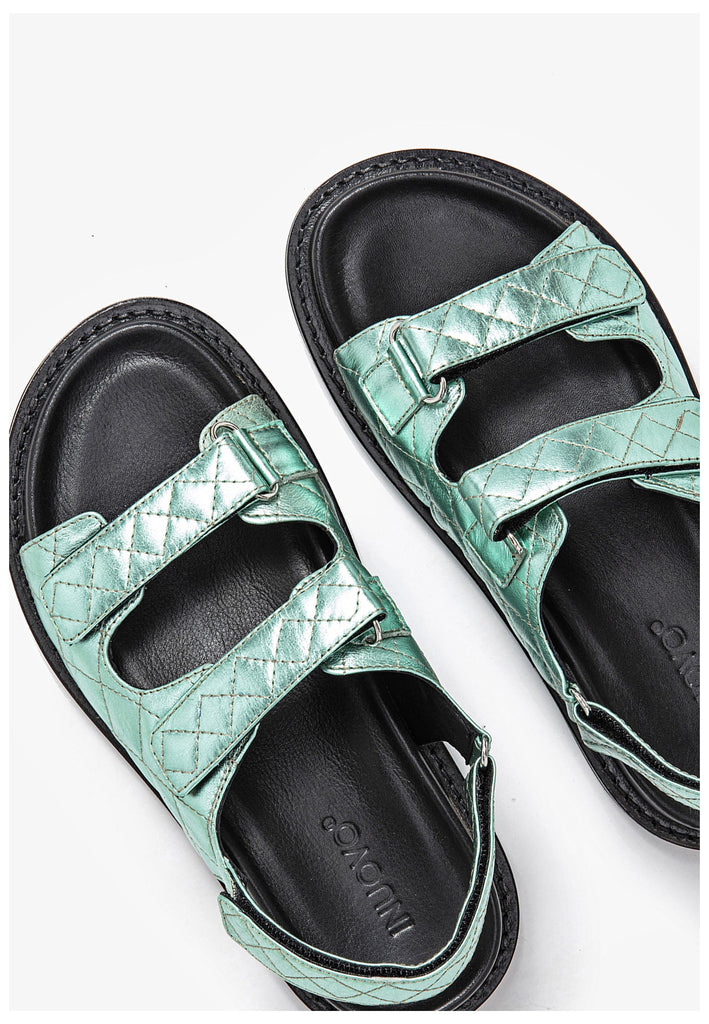 Inuovo Sandalen Leder Aqua