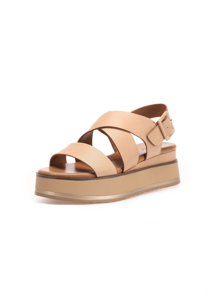 Inuovo Sandalen Leder Beige