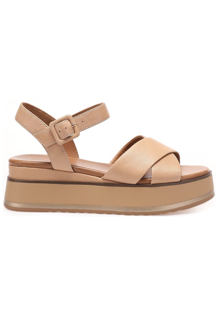 Inuovo Sandalen Leder Beige