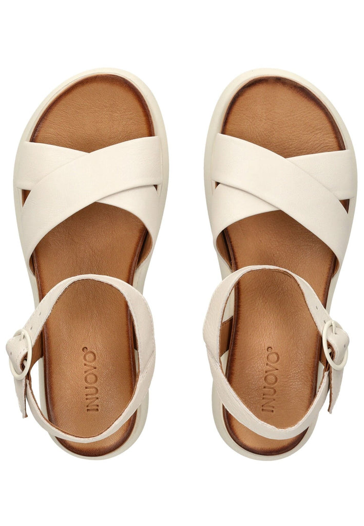 Inuovo Sandalen Leder Crema