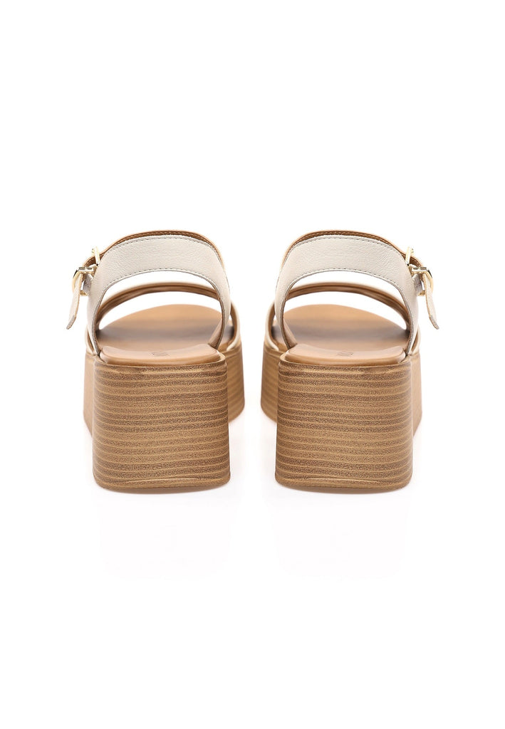 Inuovo Sandalen Leder Crema