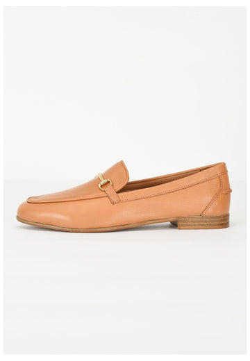 Slipper Inuovo Slipper Leder Mittelbraun