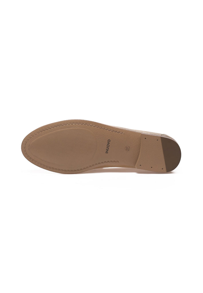 Inuovo Slipper Leder Gold
