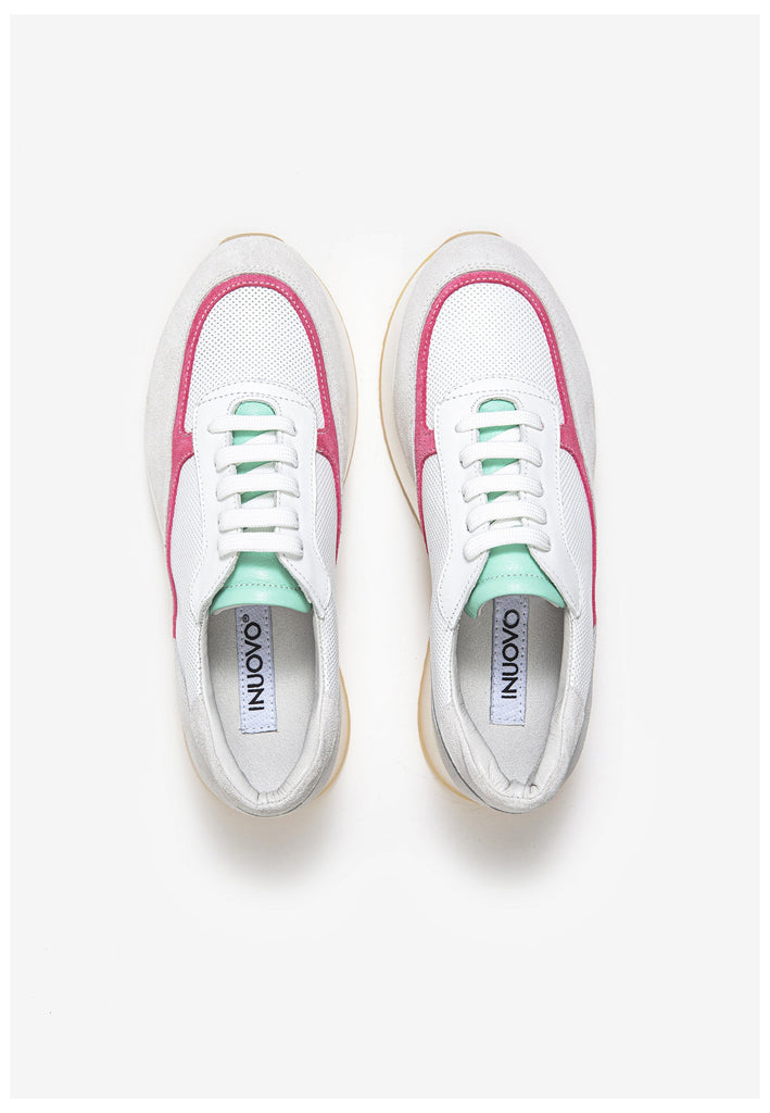 Inuovo Sneaker Leder Rose