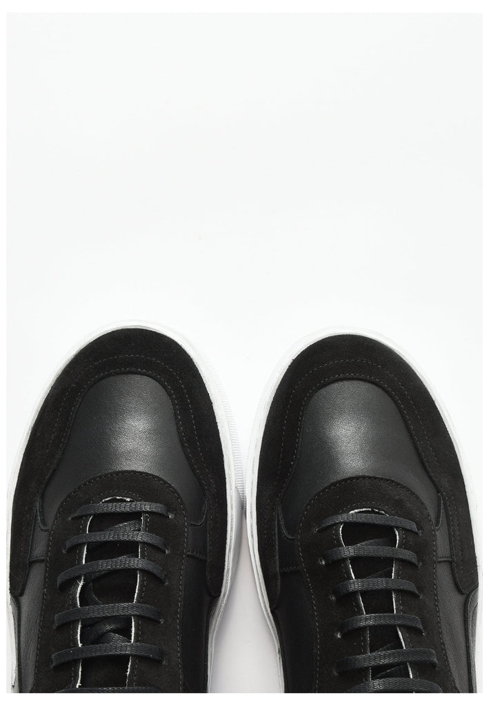 Inuovo Sneaker Leder Schwarz