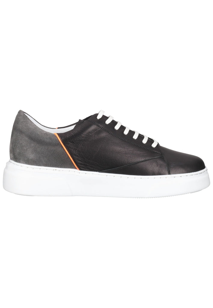 Inuovo Sneaker Leder Schwarz