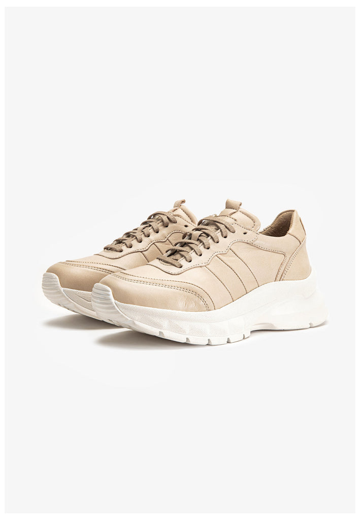 Inuovo Sneaker Leder Tan