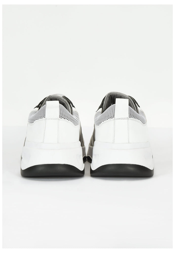 Inuovo Sneaker Leder/Textil Grau