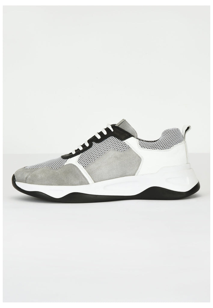 Inuovo Sneaker Leder/Textil Grau