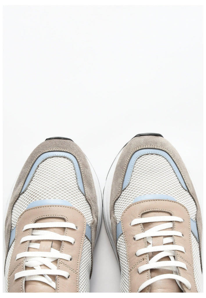 Inuovo Sneaker Leder/Textil Taupe