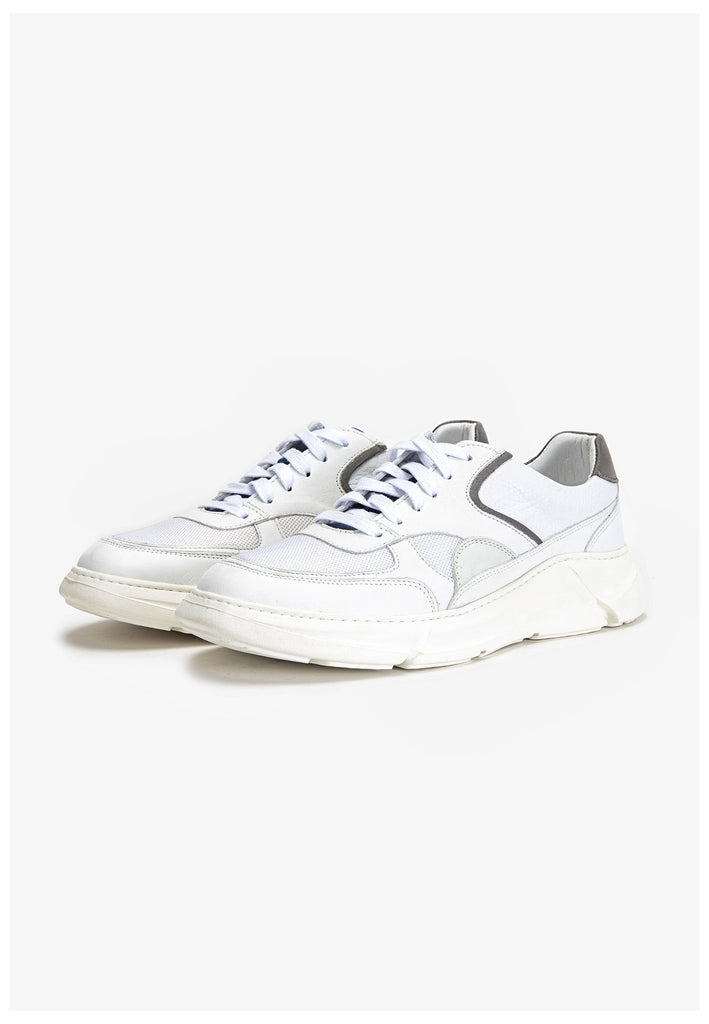 Inuovo Sneaker Leder Weiß/Blau