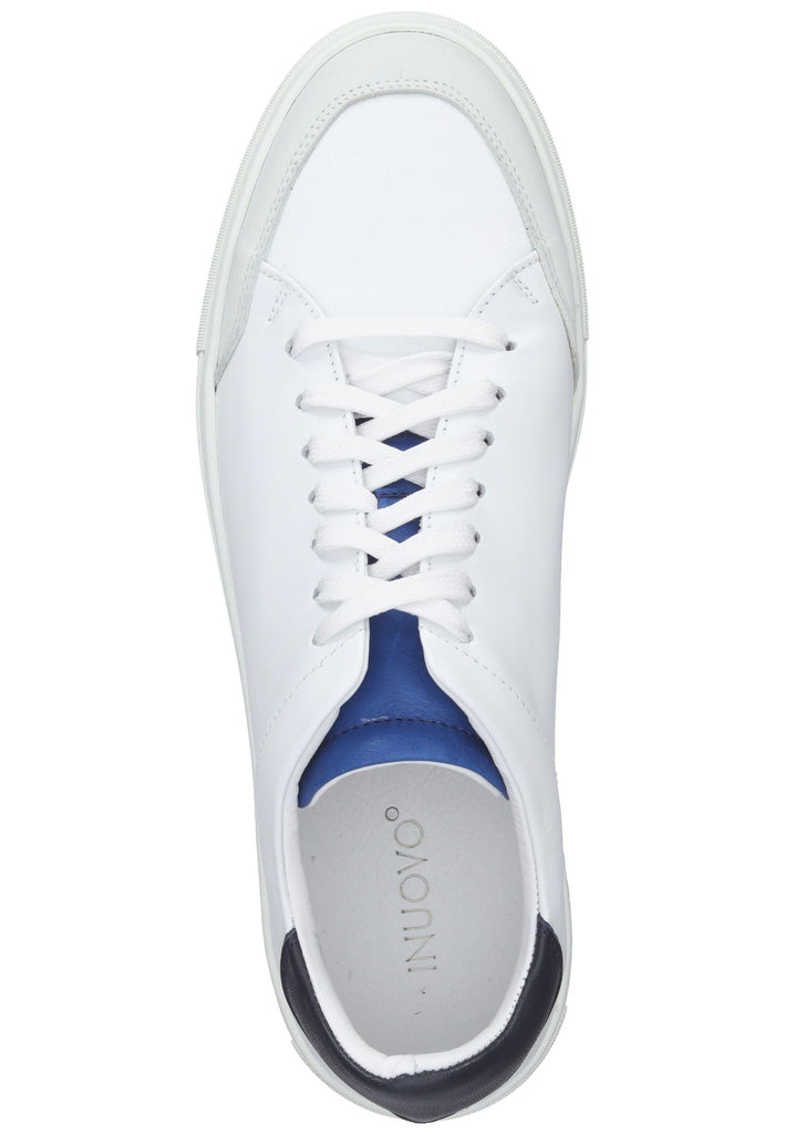 Inuovo Sneaker Leder Weiß/Blau