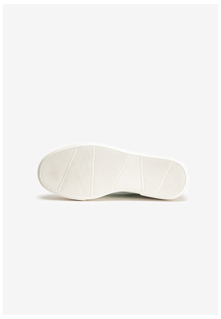 Inuovo Sneaker Leder Weiß/Grün