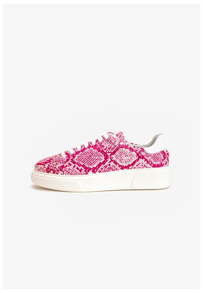 Inuovo Sneaker Leder Weiß/Pink