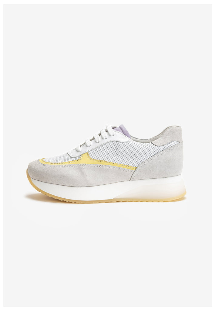 Inuovo Sneaker Leder Yellow
