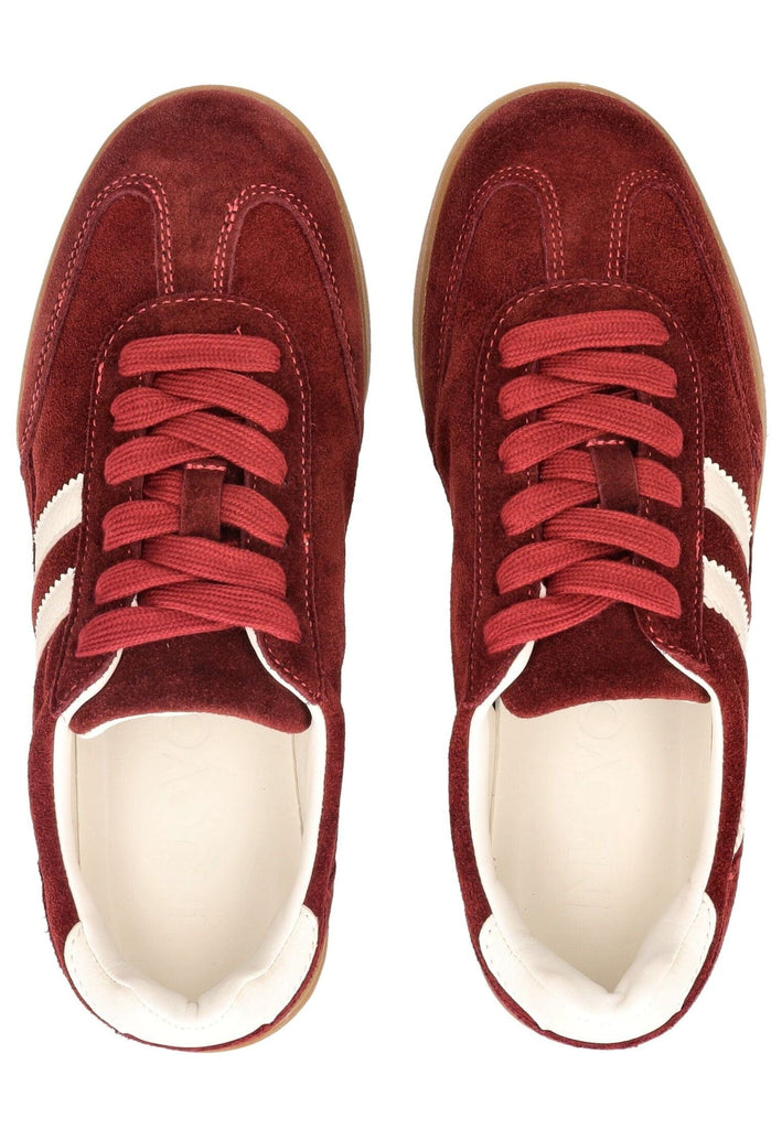 Inuovo Sneaker Veloursleder/Textil Bordeaux