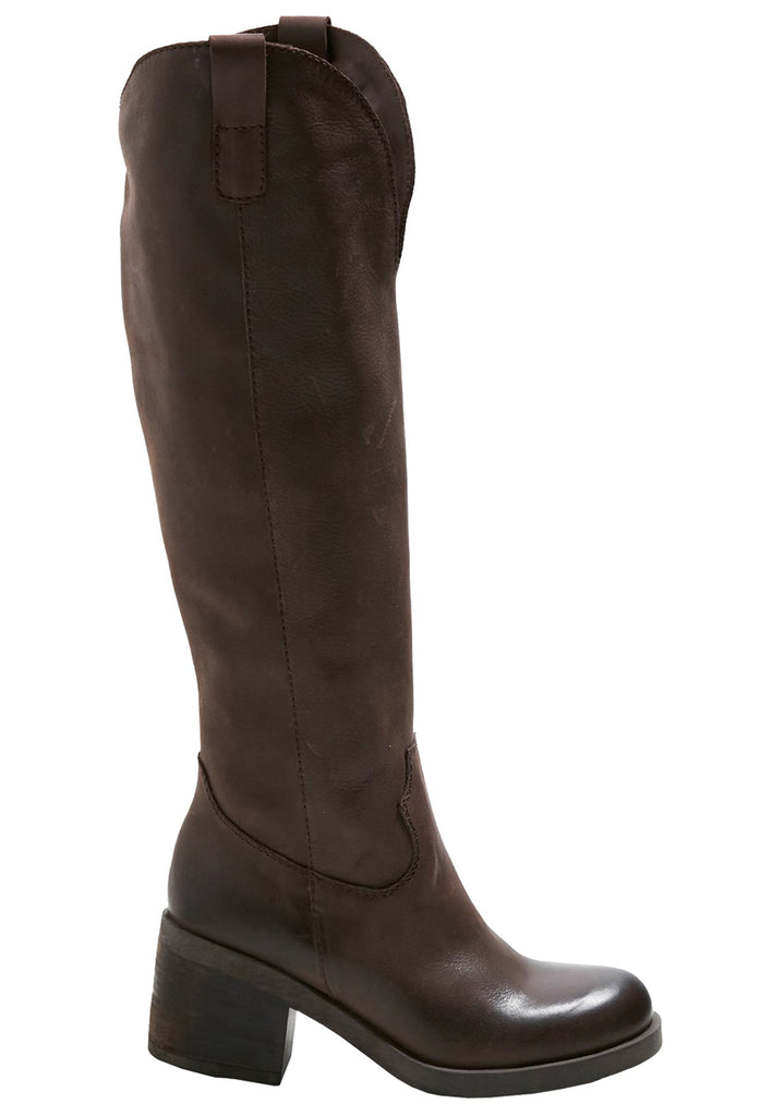 Inuovo Stiefel Glattleder Dunkelbraun