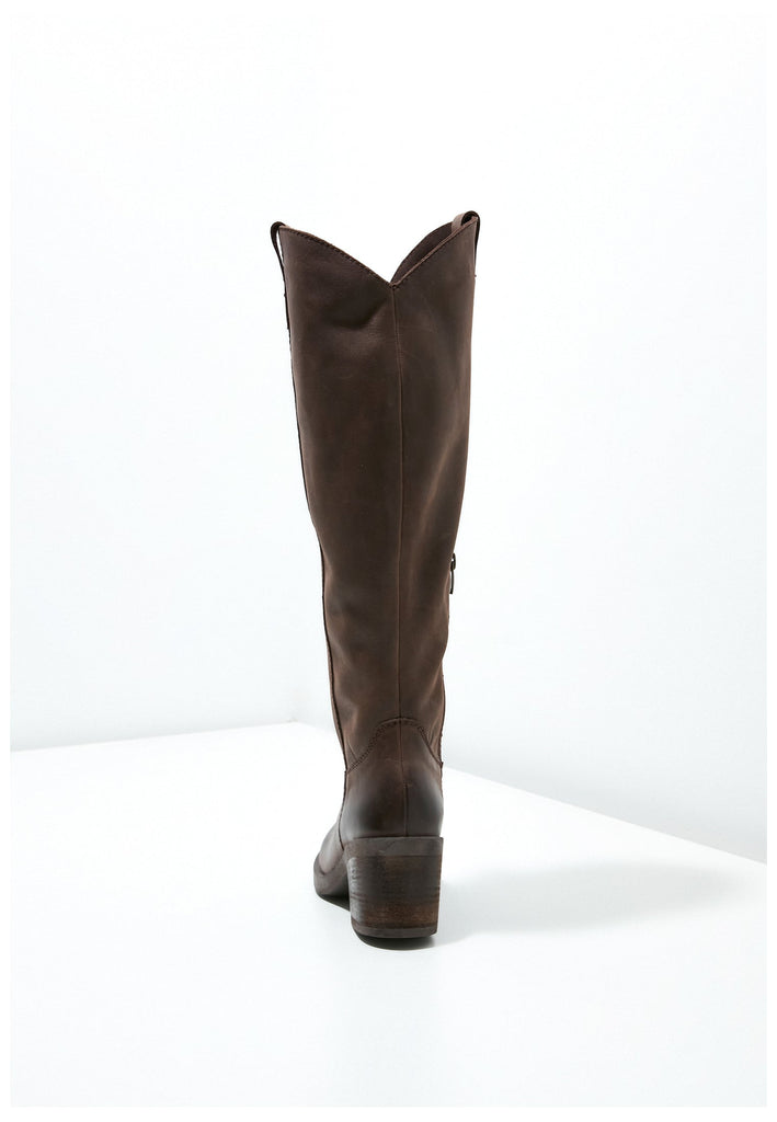 Inuovo Stiefel Glattleder Dunkelbraun