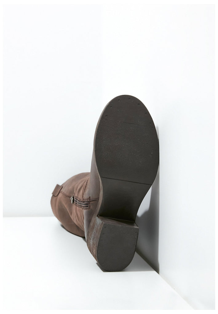 Inuovo Stiefel Glattleder Dunkelbraun