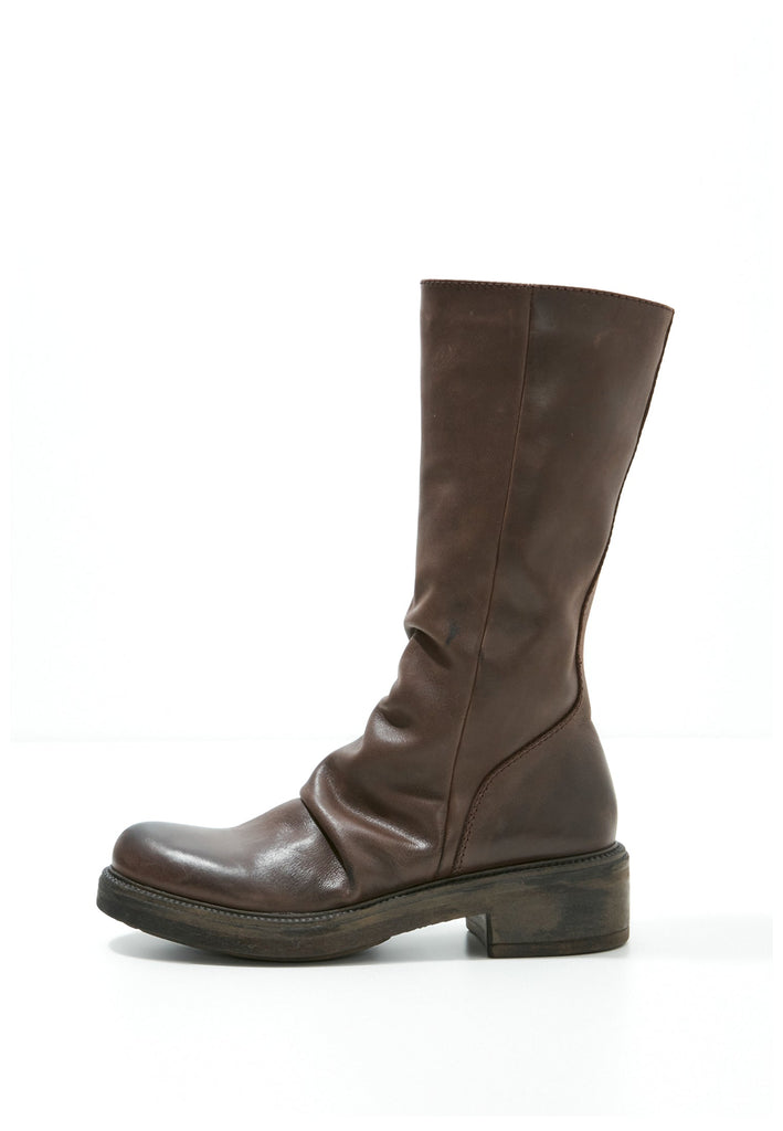 Inuovo Stiefel Glattleder Dunkelbraun