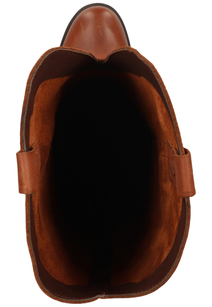 Inuovo Stiefel Glattleder Tabacco