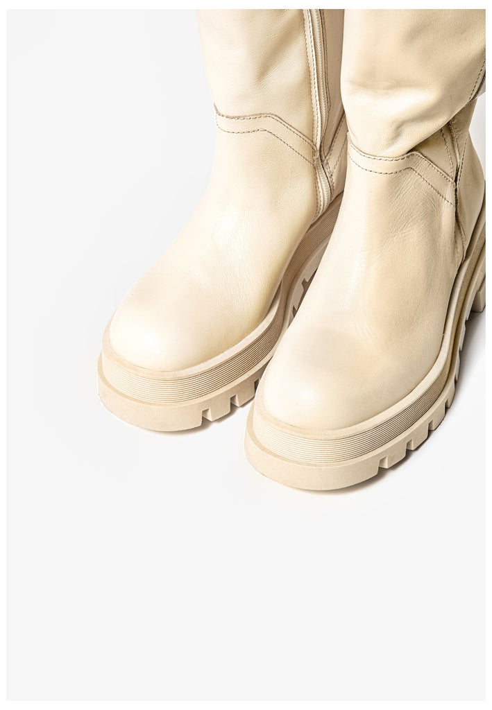 Stiefel Inuovo Stiefel Leder Creme
