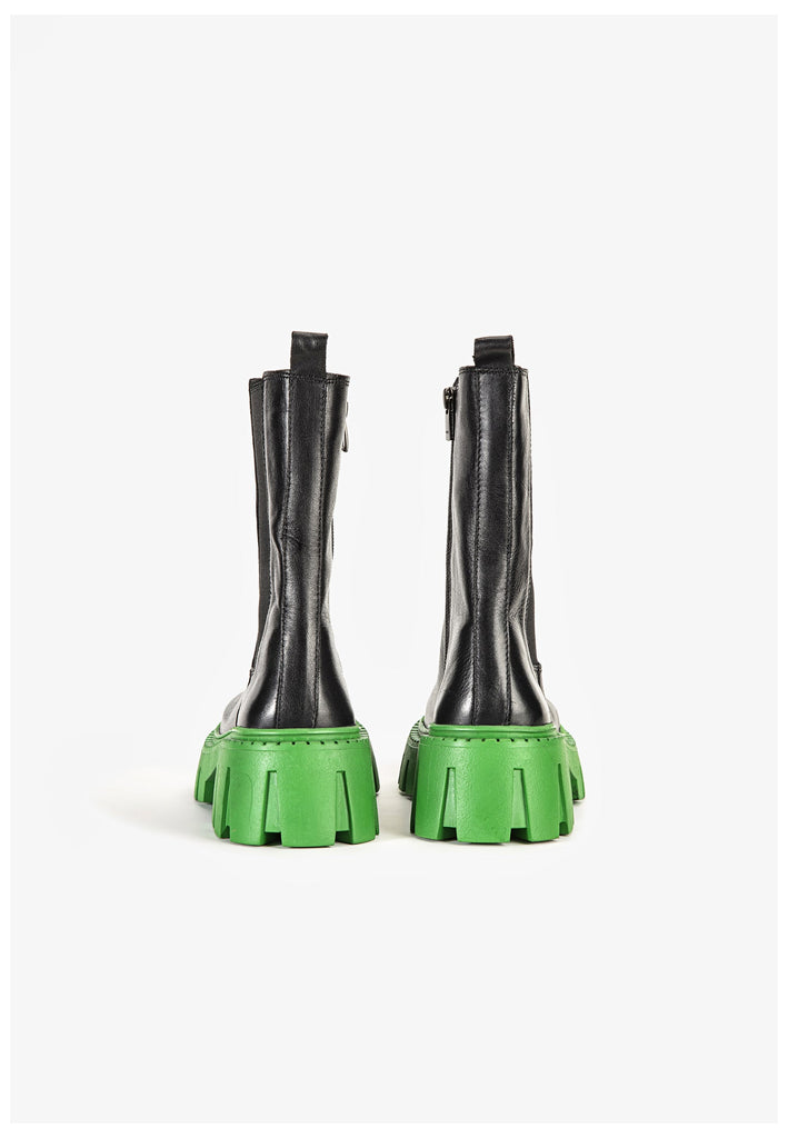 Stiefel Inuovo Stiefel Leder Schwarz/Grün