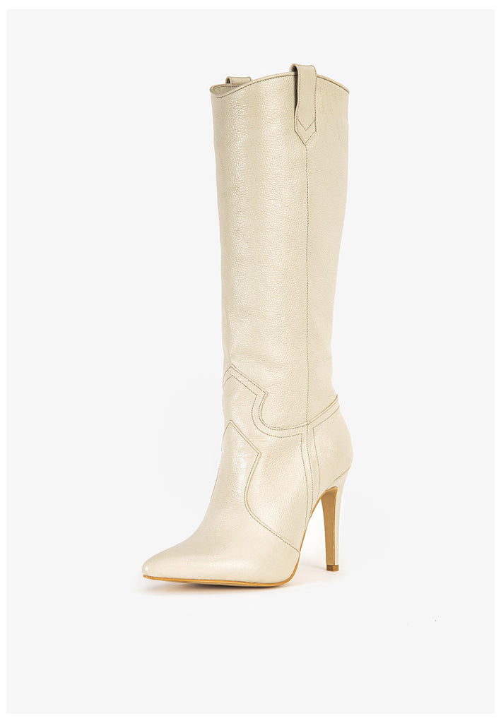 Inuovo Stiefel Leder Beige