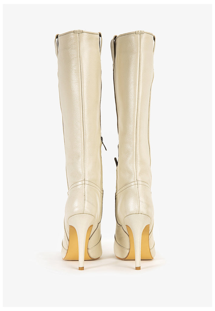 Inuovo Stiefel Leder Beige