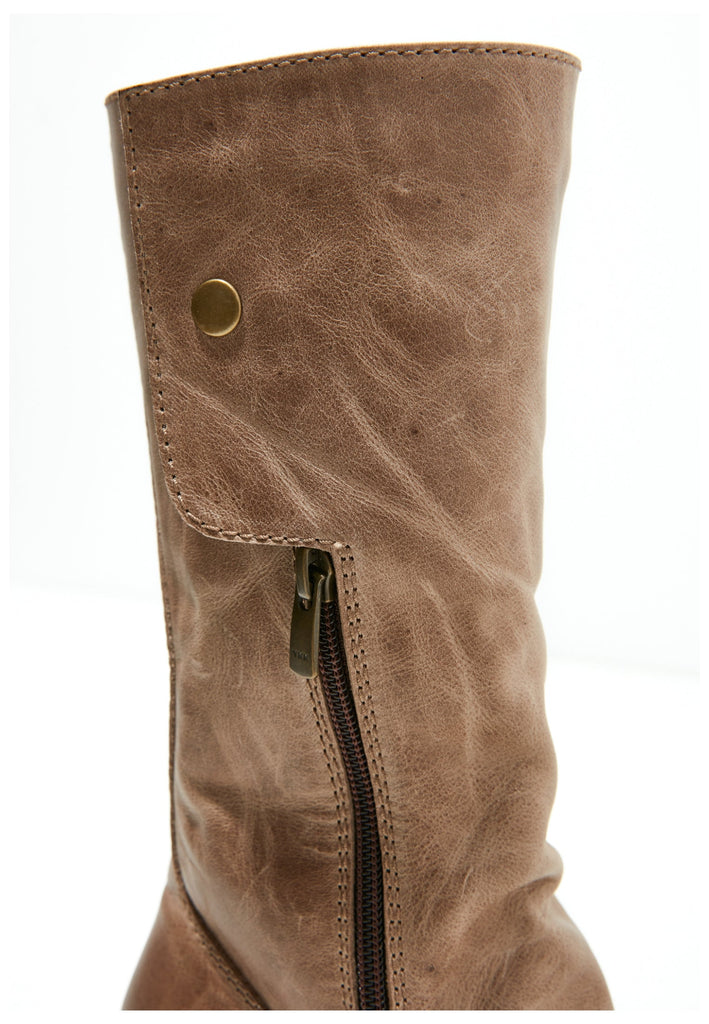 Inuovo Stiefel Leder Beige