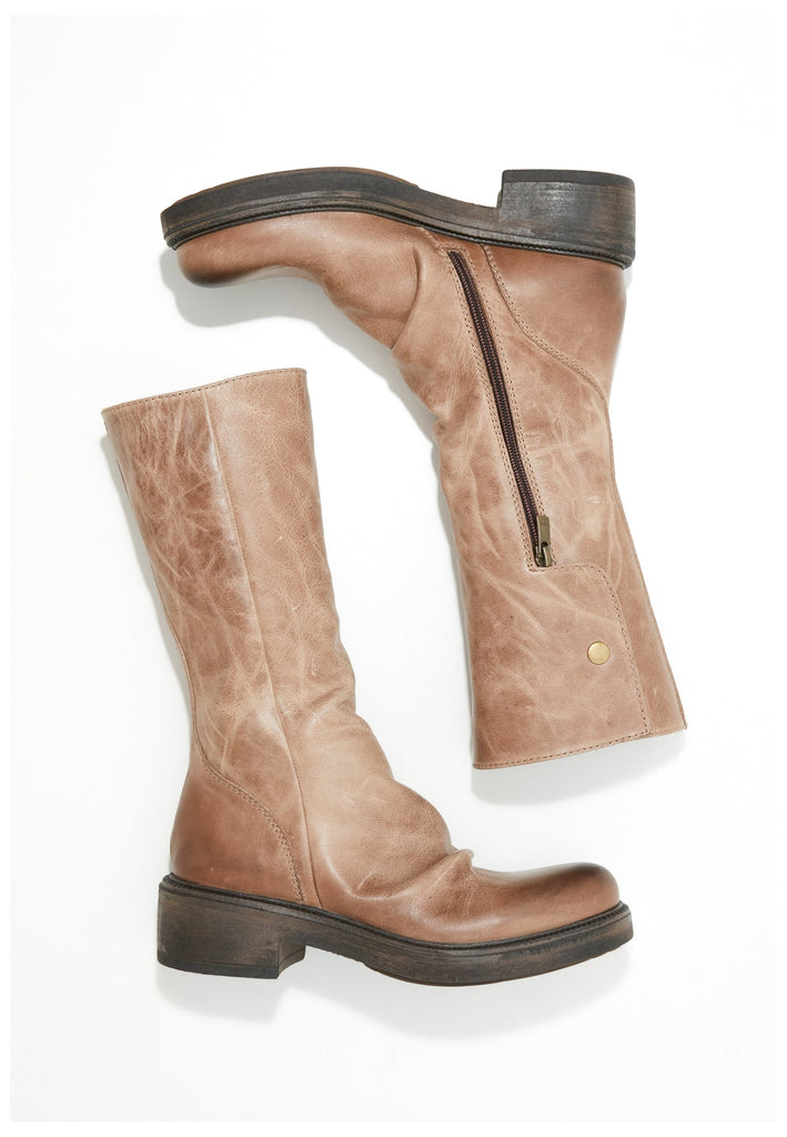 Inuovo Stiefel Leder Beige