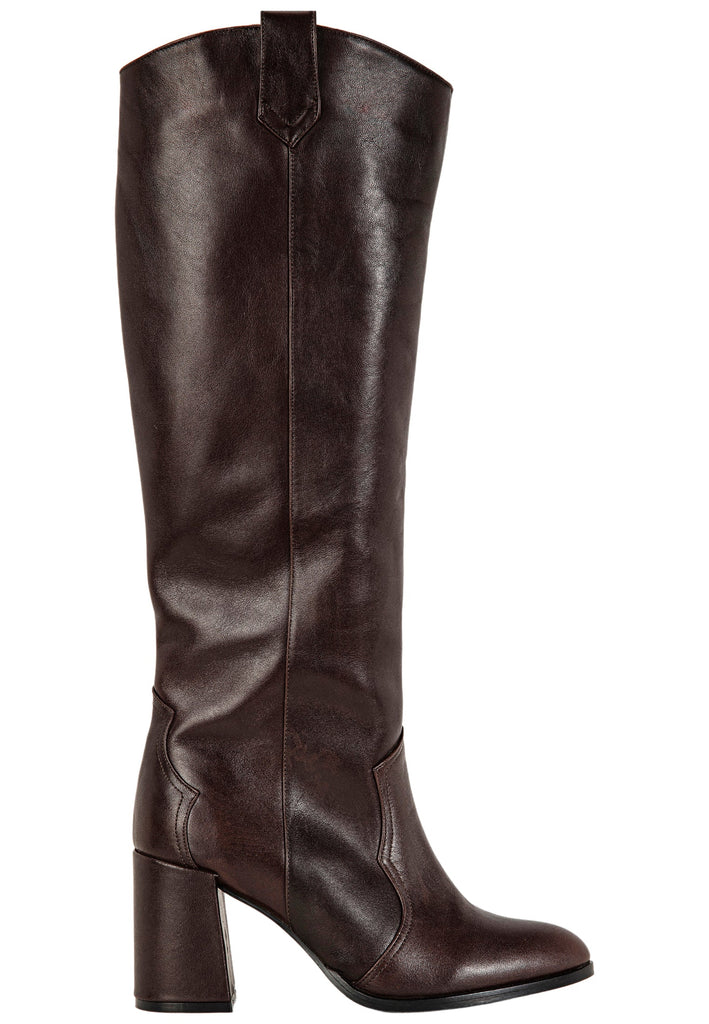 Inuovo Stiefel Leder Coffee