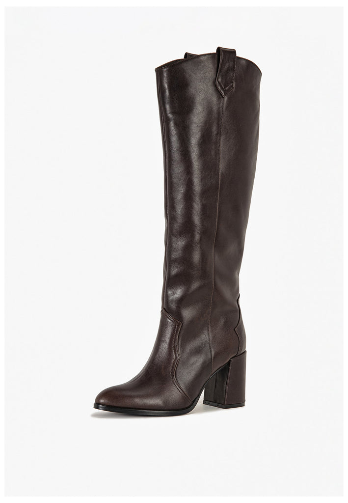 Inuovo Stiefel Leder Coffee