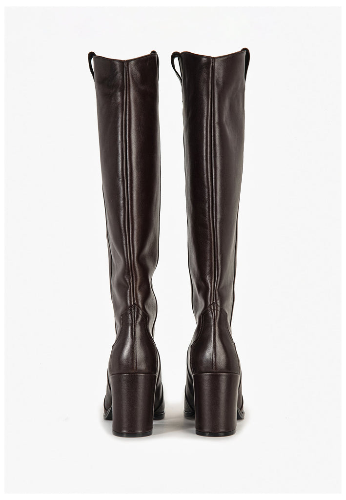 Inuovo Stiefel Leder Coffee