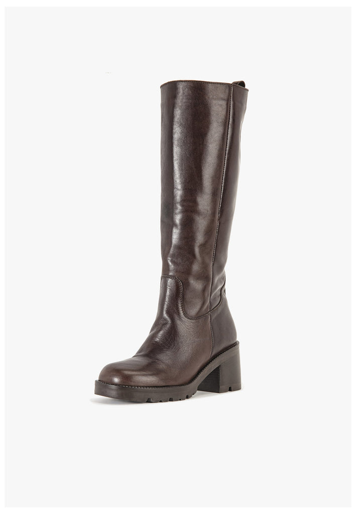 Inuovo Stiefel Leder Coffee