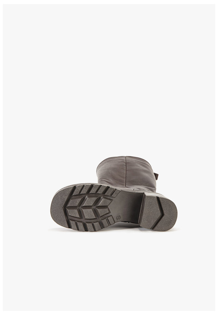 Inuovo Stiefel Leder Coffee