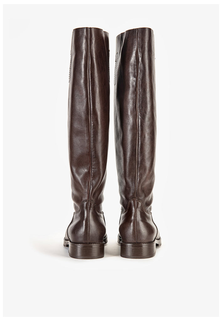 Inuovo Stiefel Leder Coffee