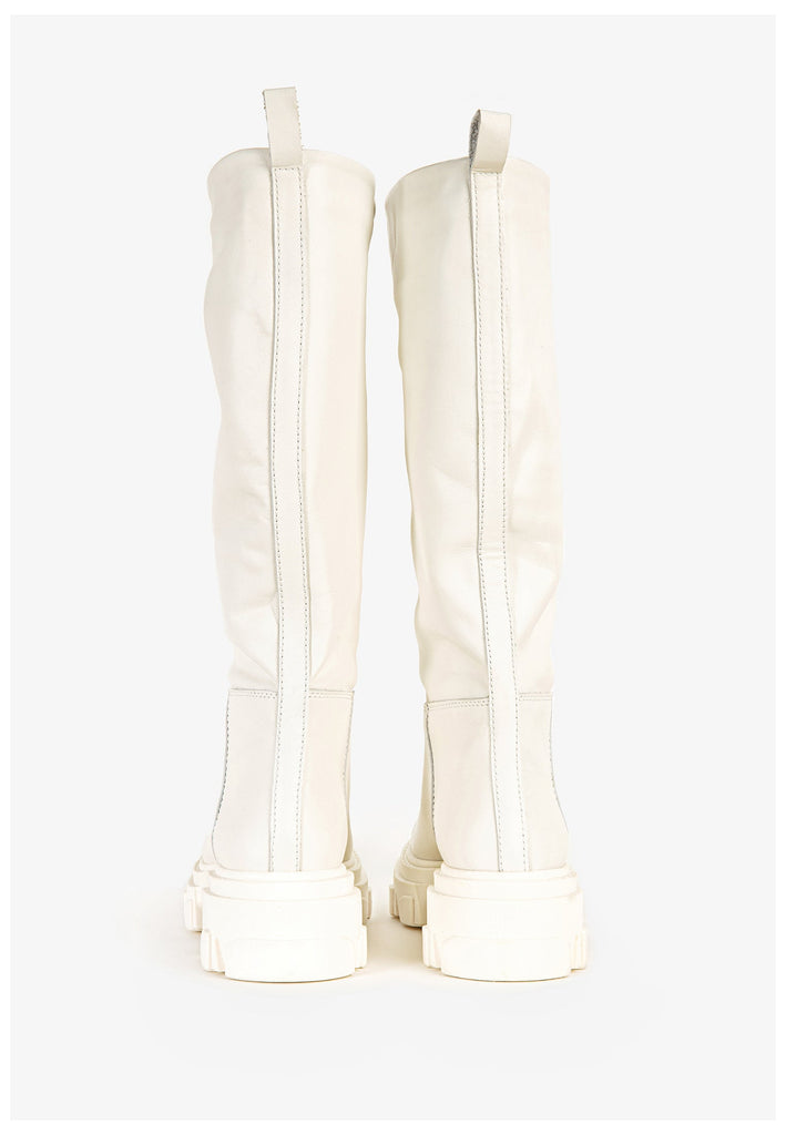 Inuovo Stiefel Leder Creme