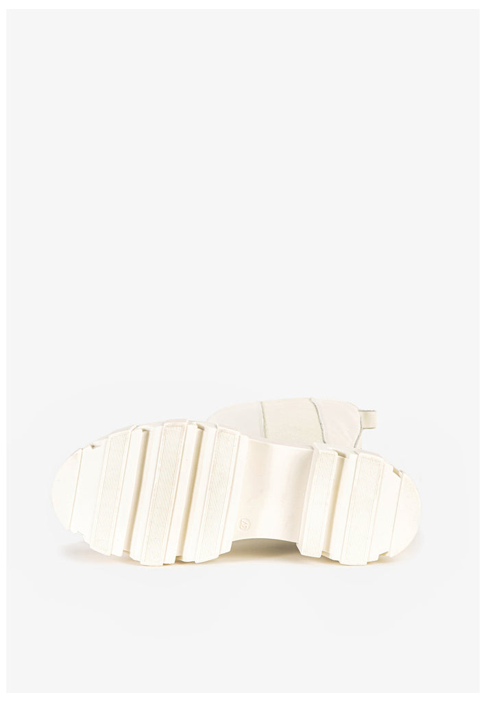 Inuovo Stiefel Leder Creme