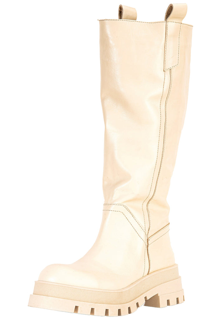 Inuovo Stiefel Leder Creme