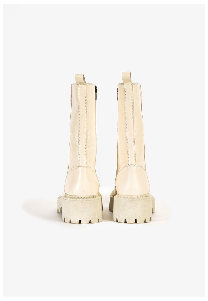 Inuovo Stiefel Leder Creme
