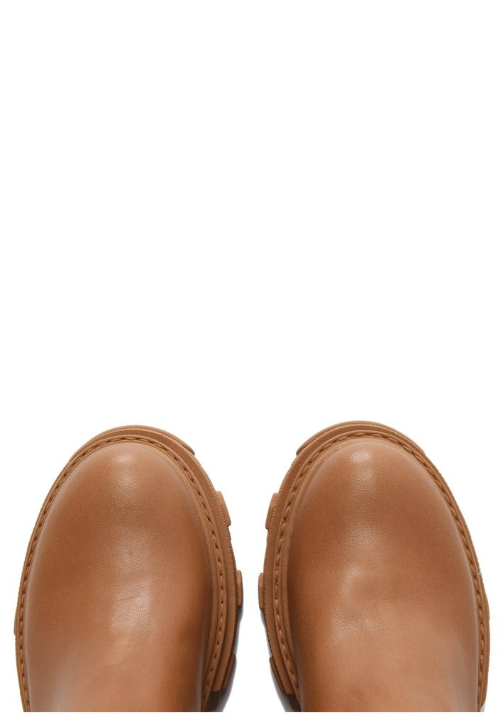 Inuovo Stiefel Leder Hellbraun