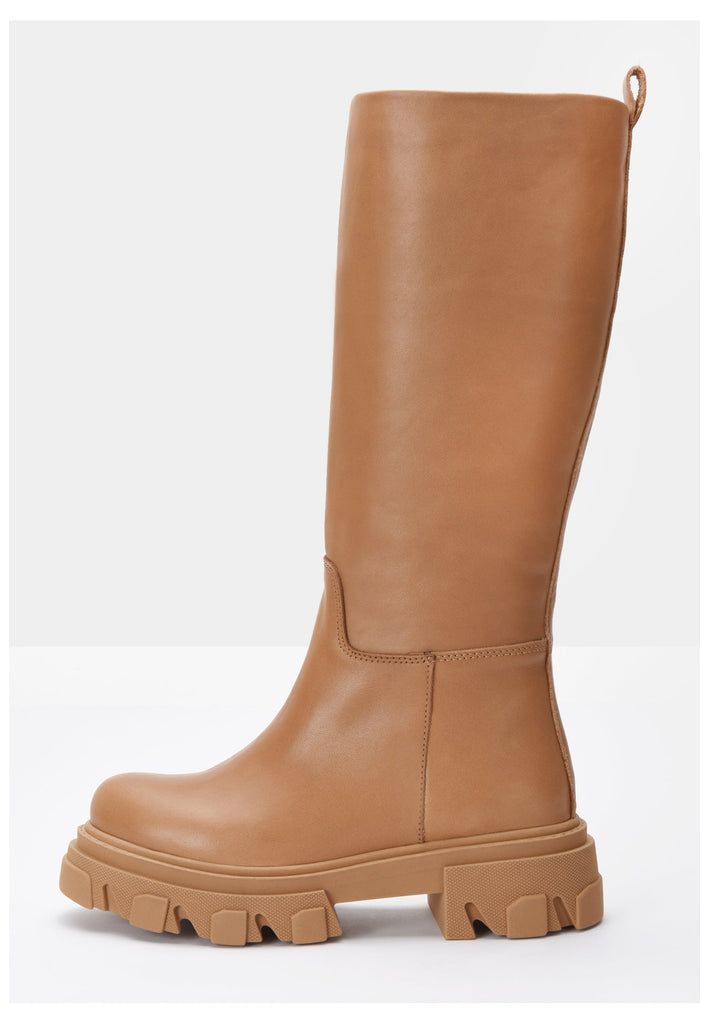 Inuovo Stiefel Leder Hellbraun