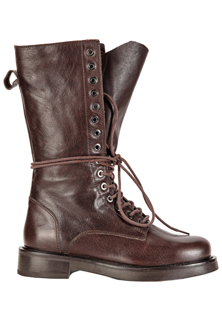 Inuovo Stiefel Leder Kaffee