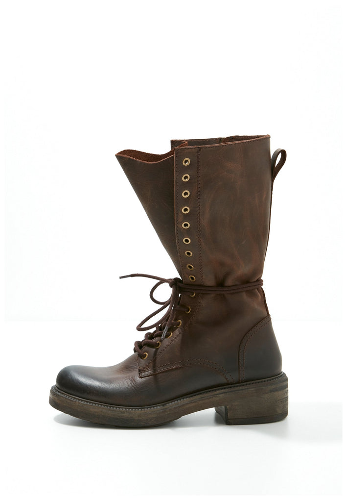 Inuovo Stiefel Leder Rostbraun