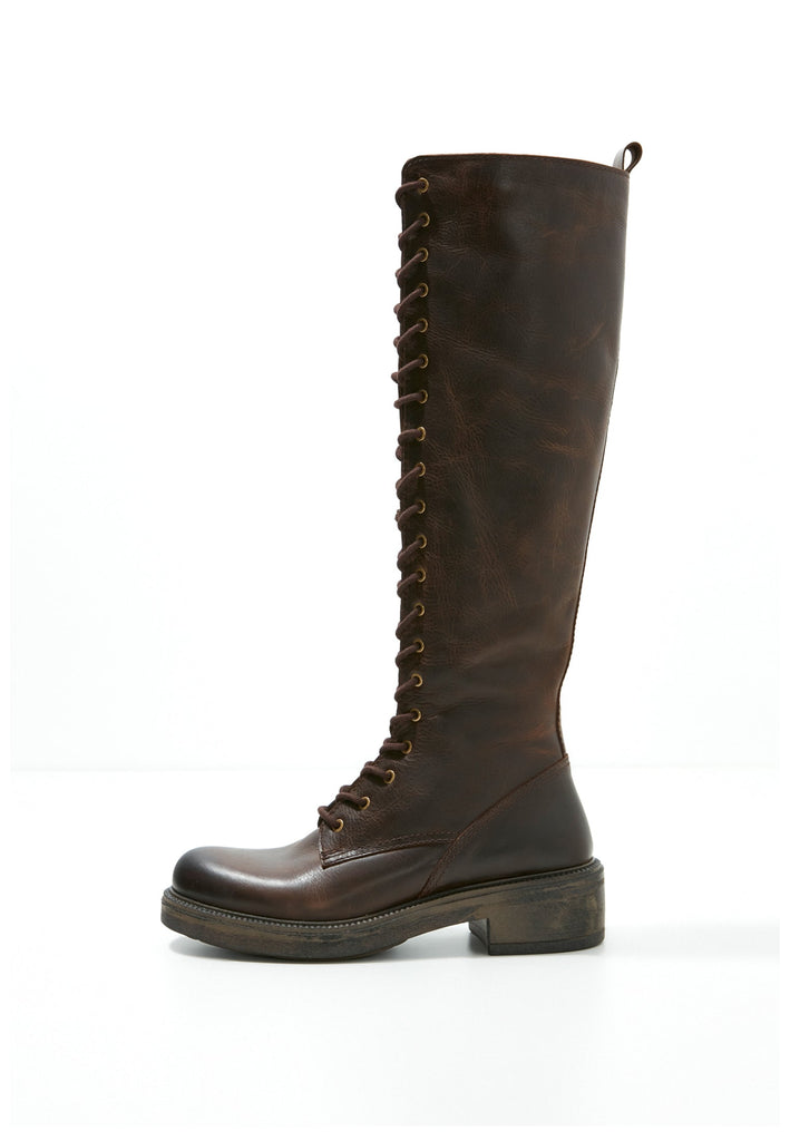 Inuovo Stiefel Leder Rostbraun