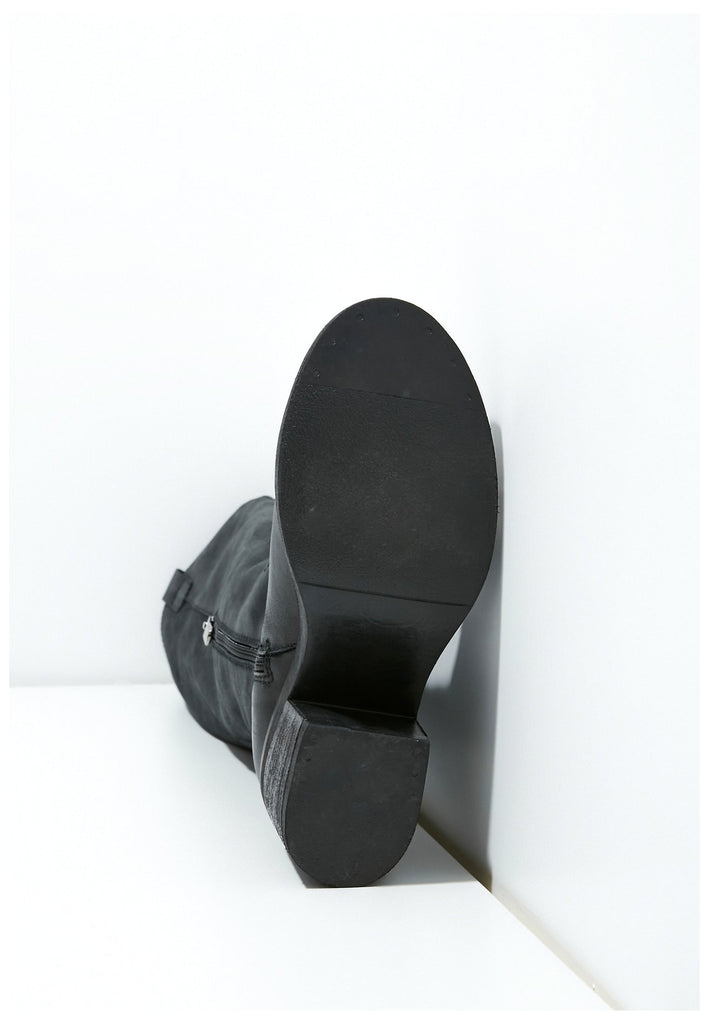 Inuovo Stiefel Leder Schwarz